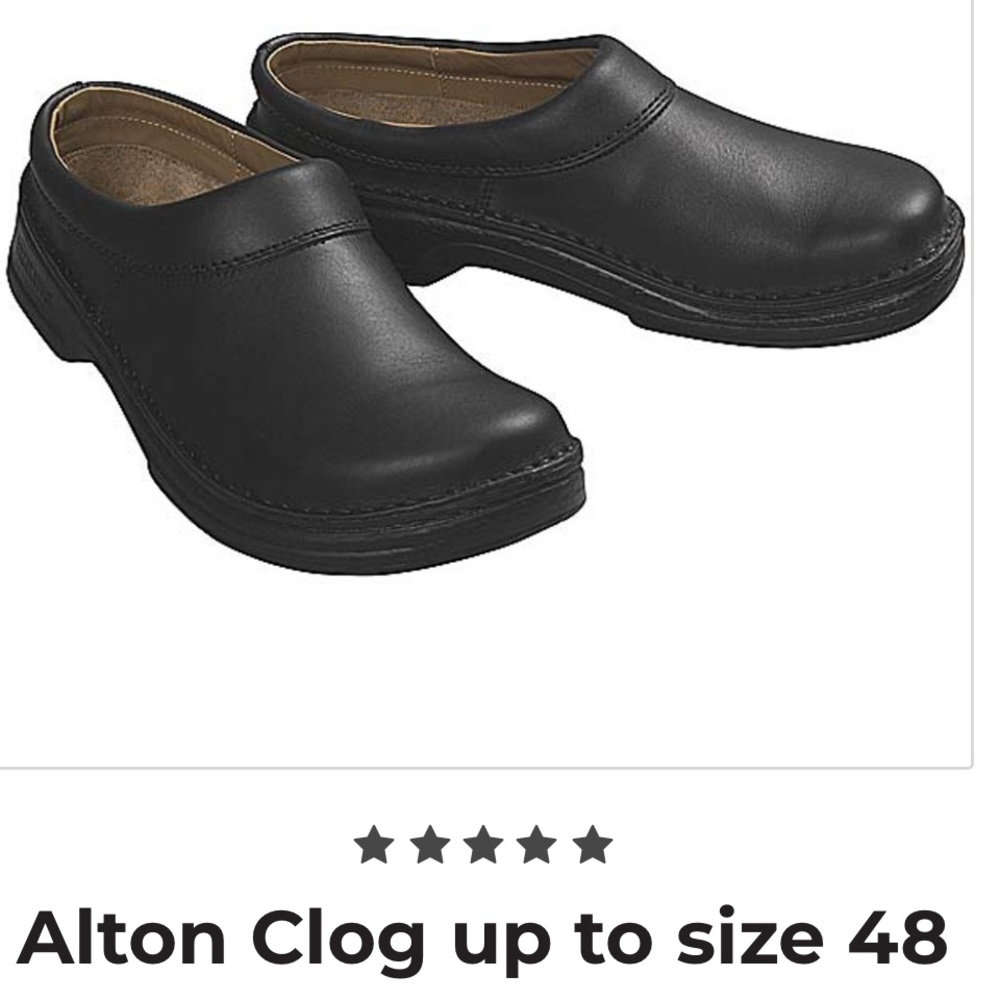 Alton Clog Black Birkenstock Footprints Shoes. - Picture 13 of 13